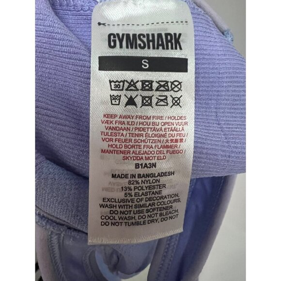 Gymshark Womens Blue One Piece Activewear Unitard Bodysuit Small Stretch New - Picture 7 of 9